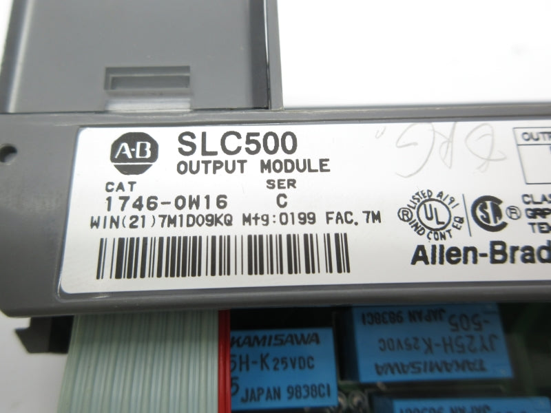 ALLEN BRADLEY 1746-OW16 SER. C 5-265VAC (NO DOOR) NSNP