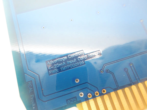 ADVANTAGE CONTROLS 1M1P000196 REV. A UNMP