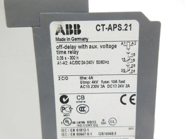 ABB CT-APS.21 24-240VAC/DC 0.05S-300H NSNP