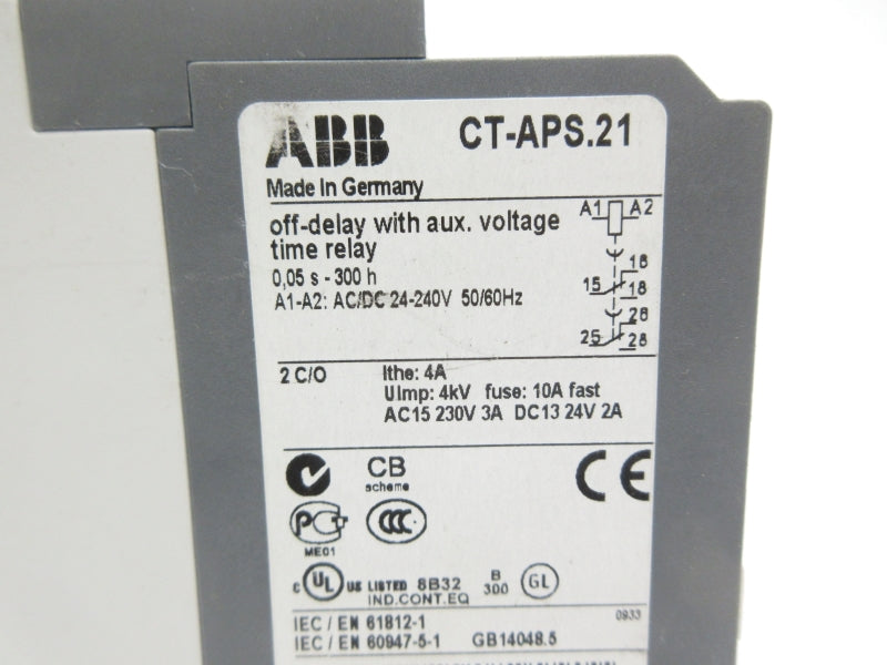 ABB CT-APS.21 24-240VAC/DC 0.05S-300H NSNP