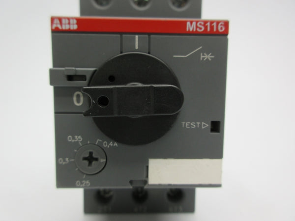 ABB MS116-0.4 0.25-0.4A NSNP