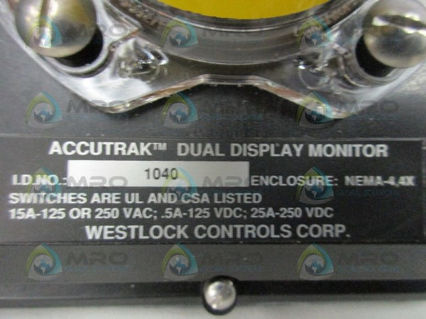 ACCUTRAK 1040 DUAL DISPLAY MONITOR  UNMP