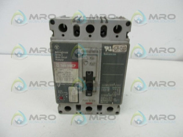 CUTLER HAMMER HMCP030H1 CIRCUIT BREAKER (AS PICTURED)  UNMP
