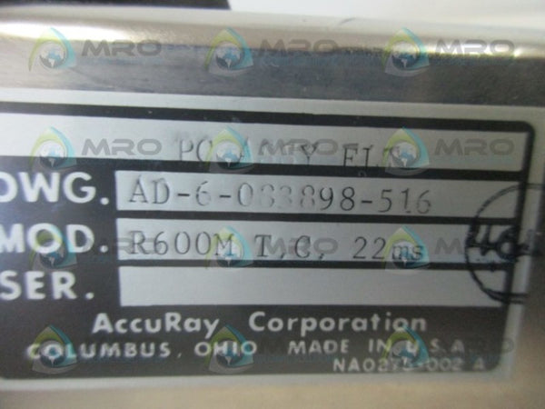 ACCURAY AD-6-083898-516 METER   UNMP