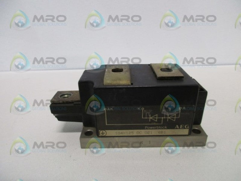 AEG 104X125-DC-021 POWER BLOCK  UNMP