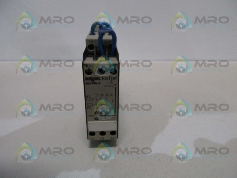 ENTRELEC ESTOP-3 SAFETY RELAY  UNMP