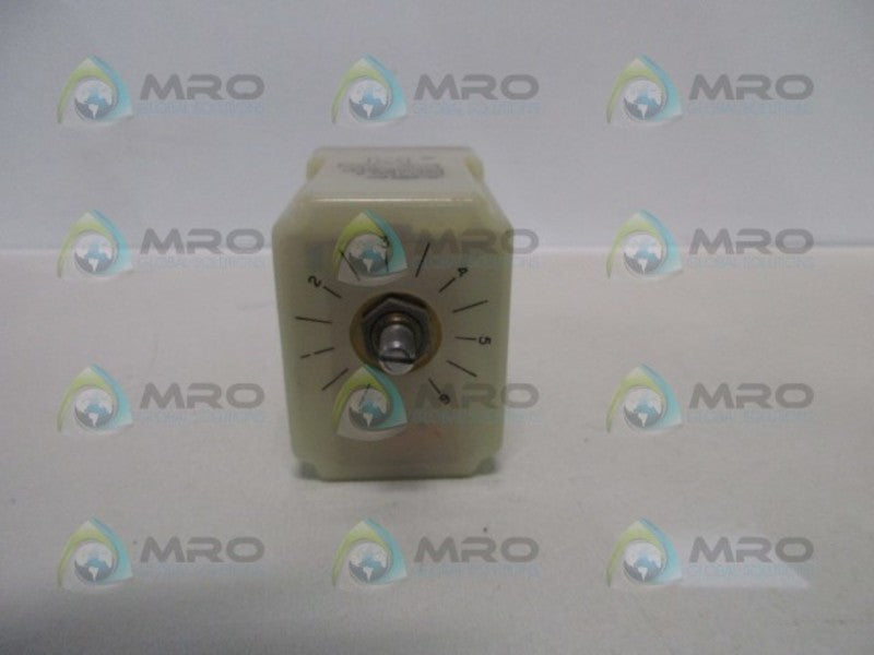 AMP CHB-38-70001 TIME DELAY RELAY (MISSING KNOB)  UNMP