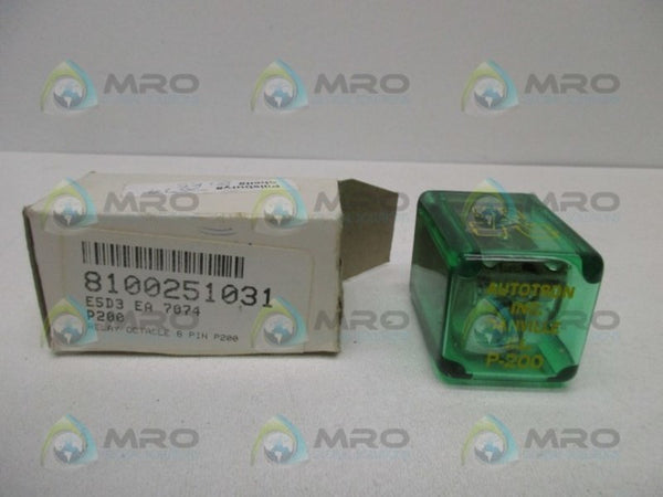AUTOTRON P-200 RELAY PLUG IN  NSMP