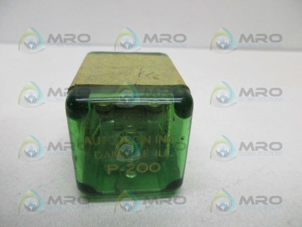 AUTOTRON P-200 RELAY PLUG IN  UNMP