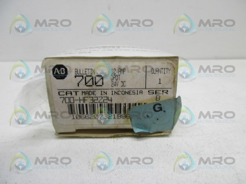 ALLEN BRADLEY 700-HF32Z24 SER. B RELAY 24VDC  NSMP