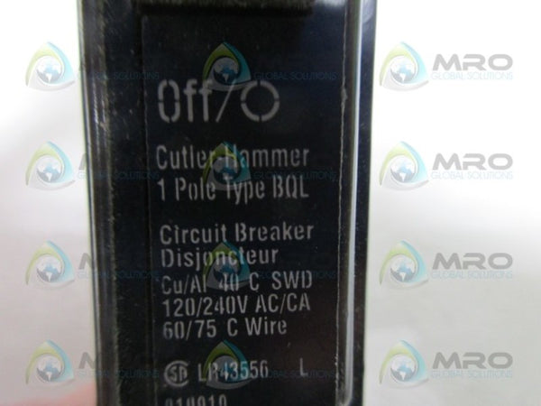 CUTLER HAMMER BQL115 CIRCUIT BREAKER  UNMP