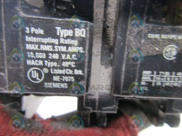 SIEMENS BQ315 CIRCUIT BREAKER  UNMP