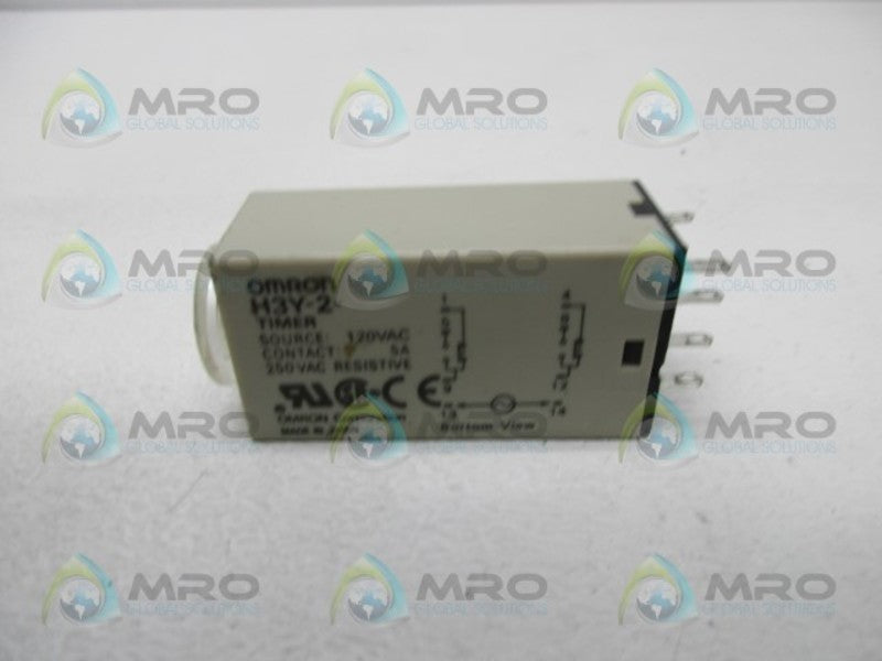 OMRON H3Y-2 TIMING RELAY  UNMP