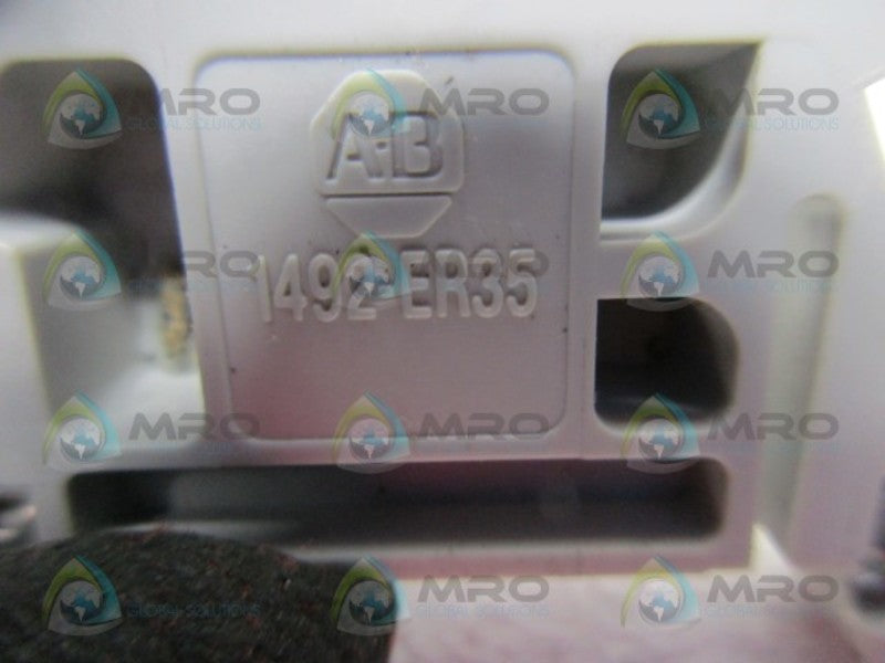 ALLEN BRADLEY 1492-ER35 SCEWLESS END RETAINER  UNMP