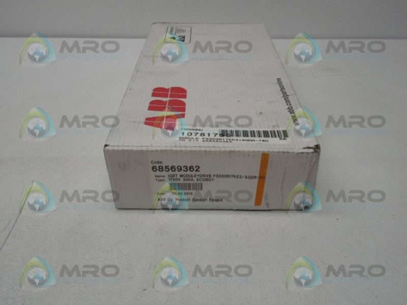 ABB FS300R17KE3/AGDR-76C IGBT MODULE & DRIVE  NSMP
