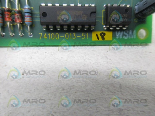 ALLEN BRADLEY 74100-013-51 PC BOARD DRIVE ASSEMBLY  NSNP