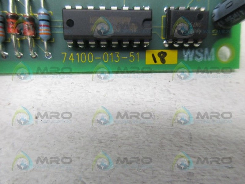 ALLEN BRADLEY 74100-013-51 PC BOARD DRIVE ASSEMBLY  NSNP