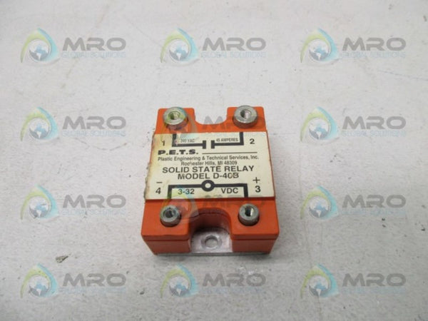 PETS D-40B SOLID STATE RELAY  UNMP