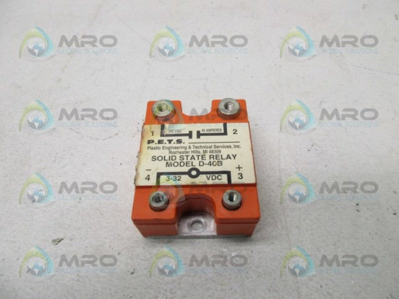 PETS D-40B SOLID STATE RELAY  UNMP