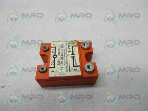PETS D-40B SOLID STATE RELAY  UNMP