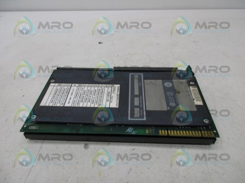 ALLEN BRADLEY 1771-DA SER. A I/O MODULE  UNMP