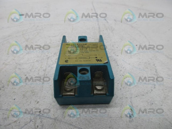 TELEDYNE 611-7 RELAY  UNMP