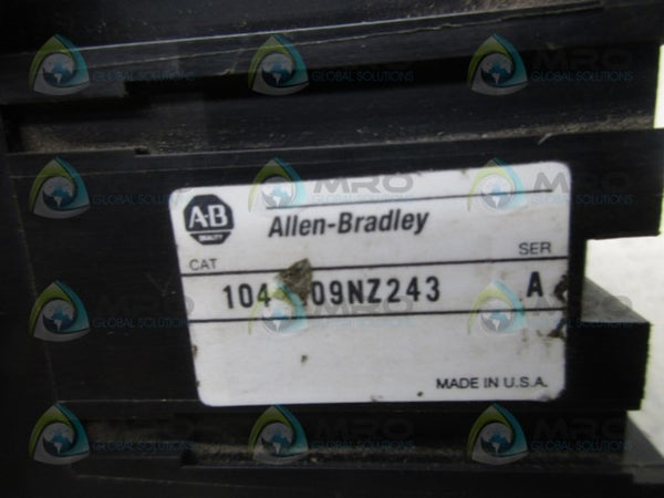 ALLEN BRADLEY 104-A09NZ243 SER. A COTNACTOR  UNMP