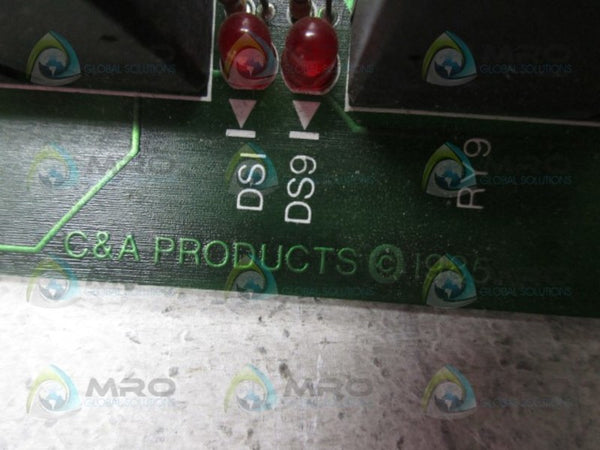 C&A PRODUCTS 8306 BOARD  UNMP