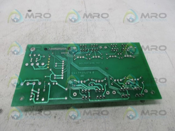 C&A PRODUCTS 1982 7330 REV C PC BOARD  UNMP