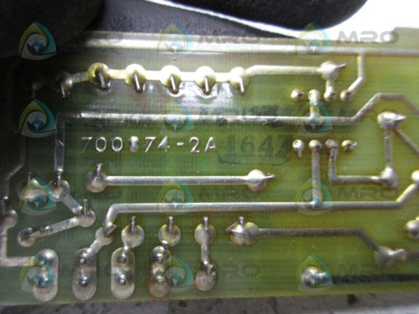 RELIANCE ELECTRIC 700874-2A PC BOARD GATE DRIVER  UNMP