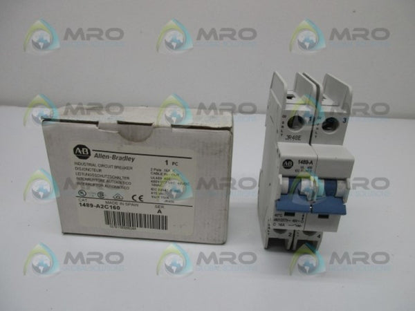 ALLEN BRADLEY 1489-A2C160 SER. A CIRCUIT BREAKER  NSMP