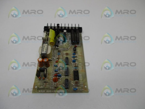 DREXELBROOK 600-205-010 PC BOARD  NSNP
