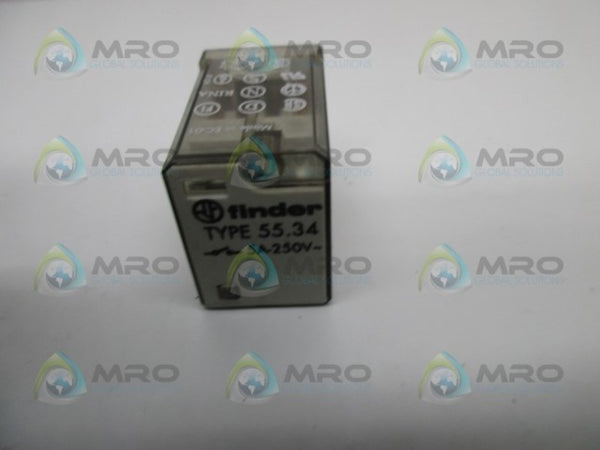 FINDER 55.34 RELAY 250V  UNMP