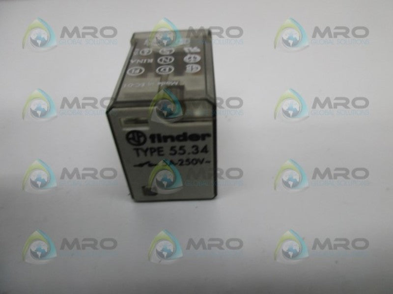 FINDER 55.34 RELAY 250V  UNMP