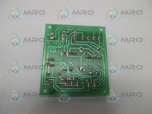 DYNAMATIC 70-154-3 BOARD  UNMP