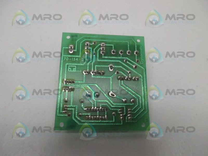 DYNAMATIC 70-154-3 BOARD  UNMP