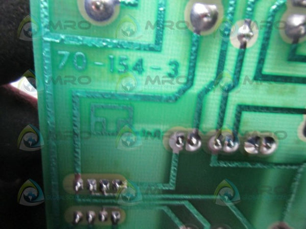 DYNAMATIC 70-154-3 BOARD  UNMP