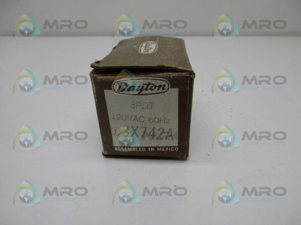 DAYTON 3X742A RELAY  NSMP