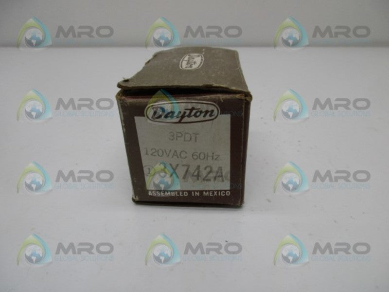 DAYTON 3X742A RELAY  NSMP