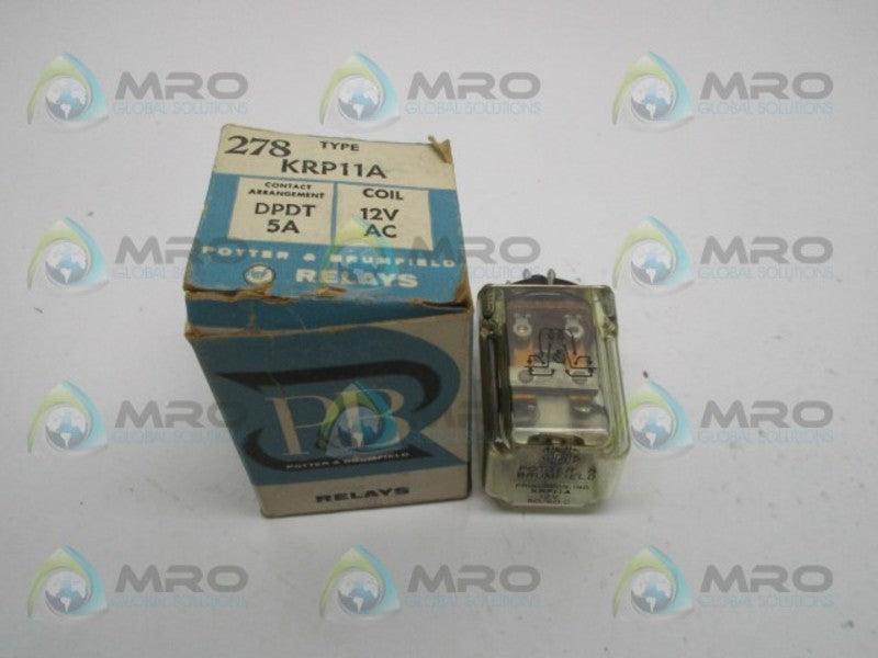 POTTER & BRUMFIELD KRP11A RELAY  NSMP