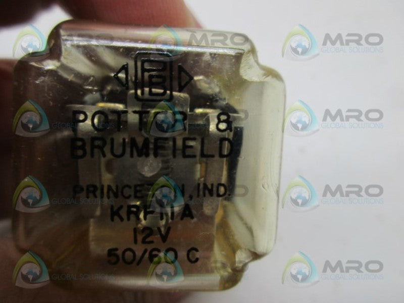 POTTER & BRUMFIELD KRP11A-12V RELAY  NSMP