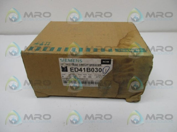 SIEMENS ED41B030 CIRCUIT BREAKER  NSMP