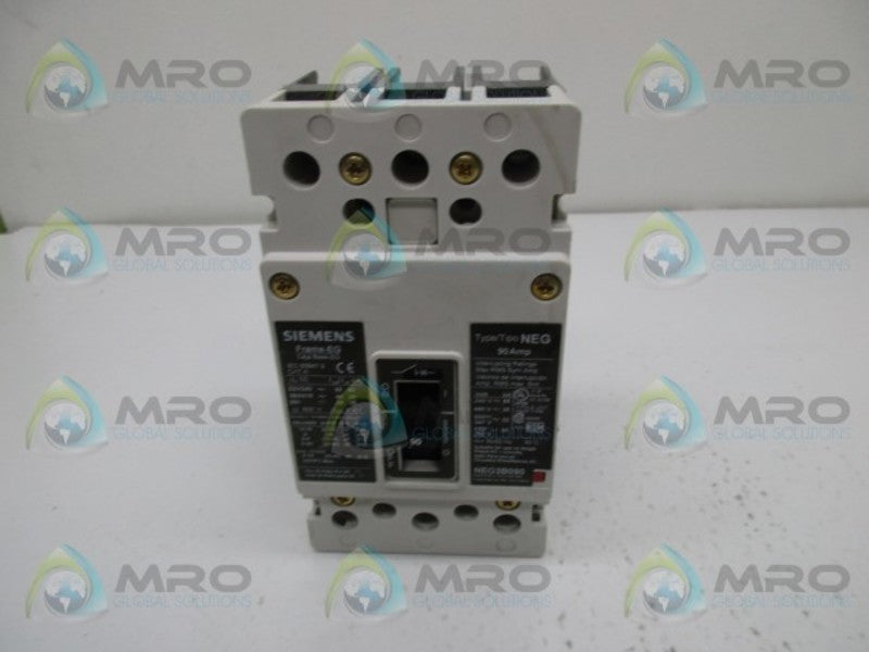 SIEMENS NEG3B090 CIRCUIT BREAKER  UNMP