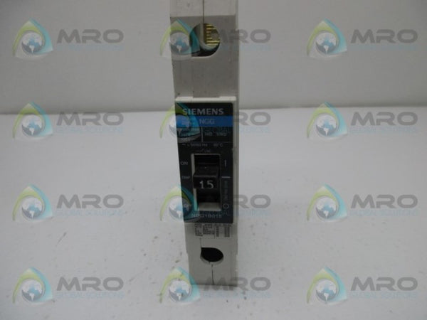 SIEMENS NGG1B015 CIRCUIT BREAKER  UNMP