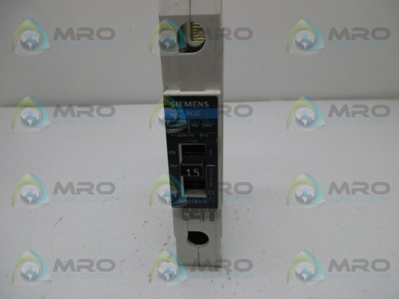 SIEMENS NGG1B015 CIRCUIT BREAKER  UNMP