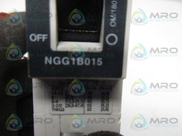 SIEMENS NGG1B015 CIRCUIT BREAKER  UNMP