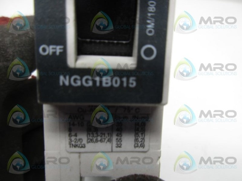 SIEMENS NGG1B015 CIRCUIT BREAKER  UNMP