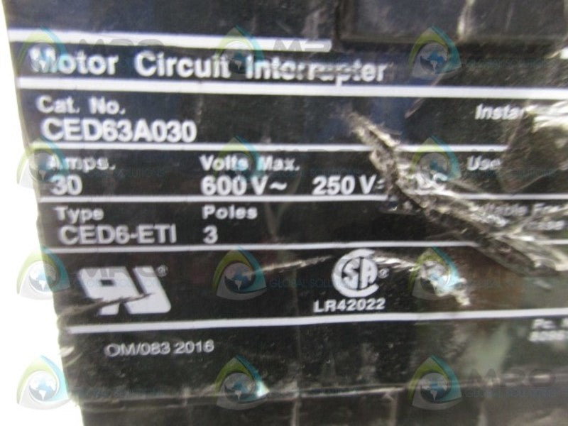 SIEMENS CED63A030 CIRCUIT BREAKER  UNMP