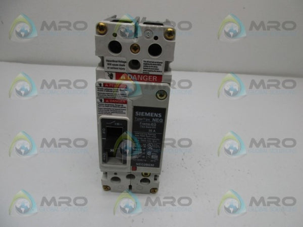 SIEMENS NEG2B030 CIRCUIT BREAKER  UNMP