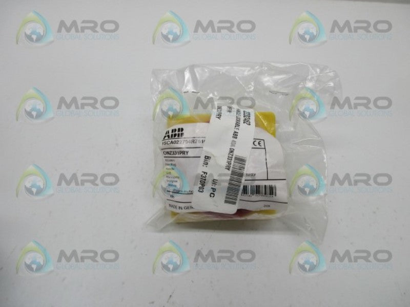 ABB ONZ331PRY PADLOCKABLE HANDLE RED/YELLOW  NSMP